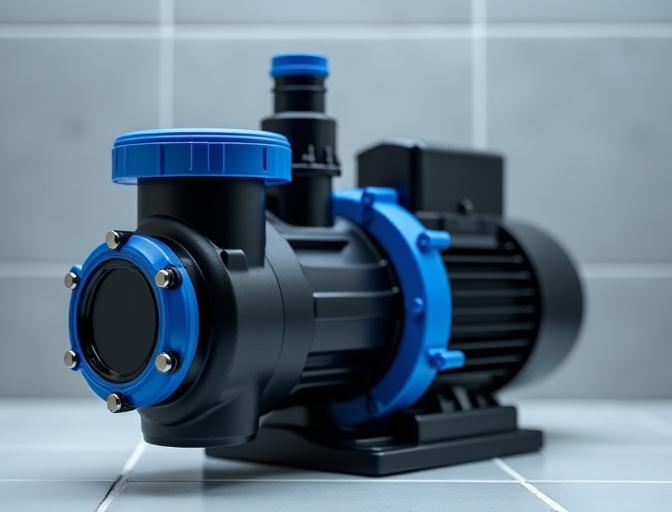 高効率なプール用ポンプ